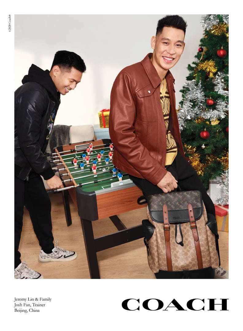 Jeremy Lin in Coach's Holiday Campaign 2020