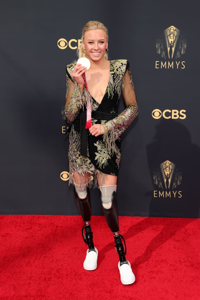 See Jessica Long With Her Olympic Gold Medal at the Emmys