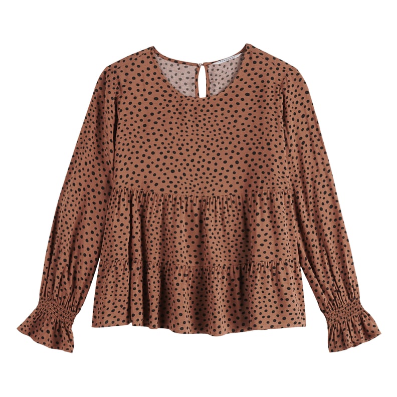 Fresh Fall Fashion Under $100: POPSUGAR Tiered-Sleeve Top