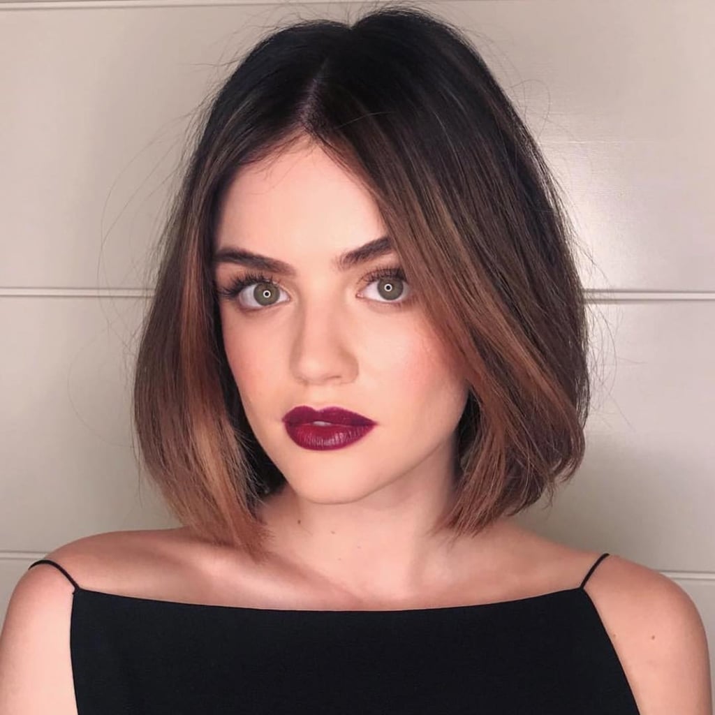 Lucy Hale Blonde Hair November 2018