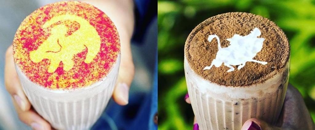 Disneyland Lion King Milkshakes