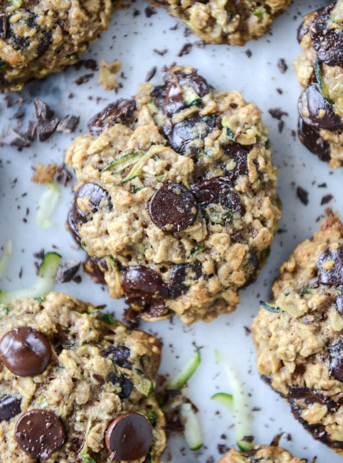 Oatmeal Zucchini Cookies