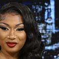 Megan Thee Stallion Goes Barbiecore in a 1-Shoulder Minidress