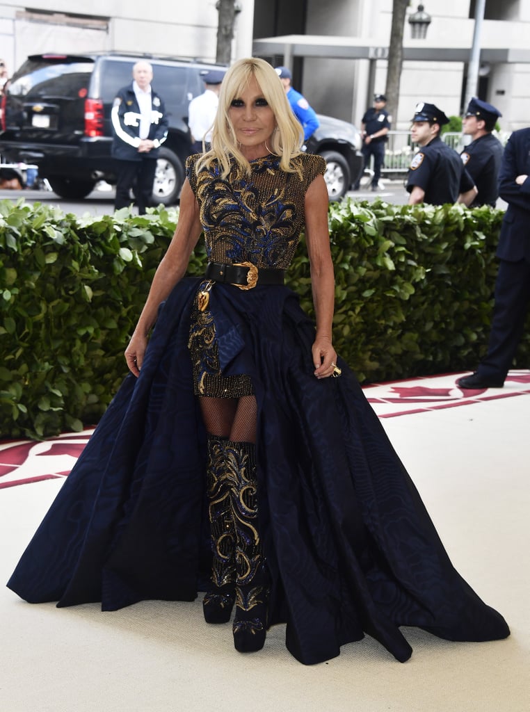 Donatella Versace Met Gala Dress 2018