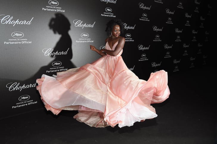 Lupita Nyong'o Dress Spins on the Red Carpet