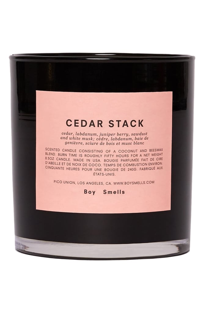 Boy Smells Cedar Stack Scented Candle