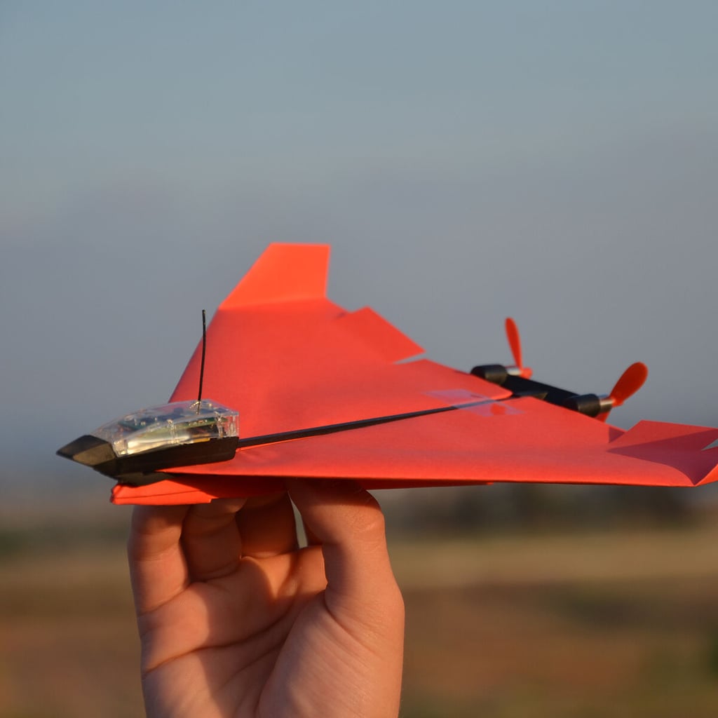 Smartphone-Controlled Paper Aeroplane