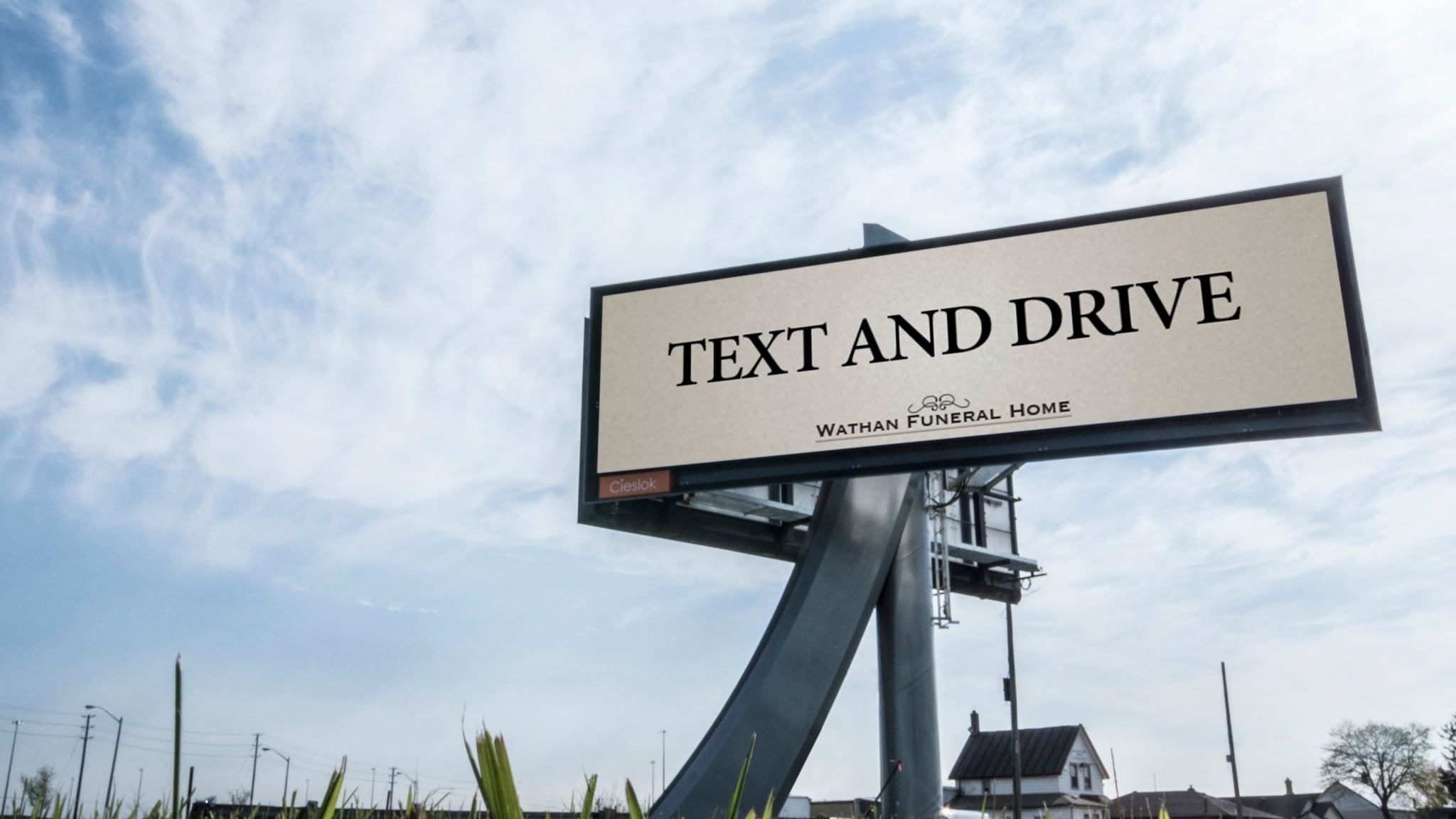 Text and Drive Ad POPSUGAR Tech