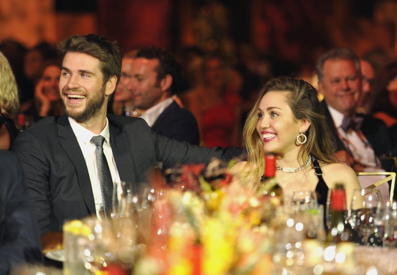 Photos of Liam and Miley at the Gala