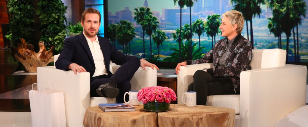 Ryan Gosling on The Ellen DeGeneres Show May 2016