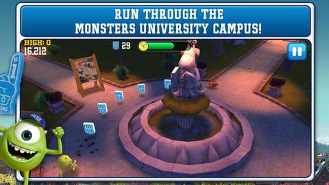 Monsters University: Catch Archie, Software