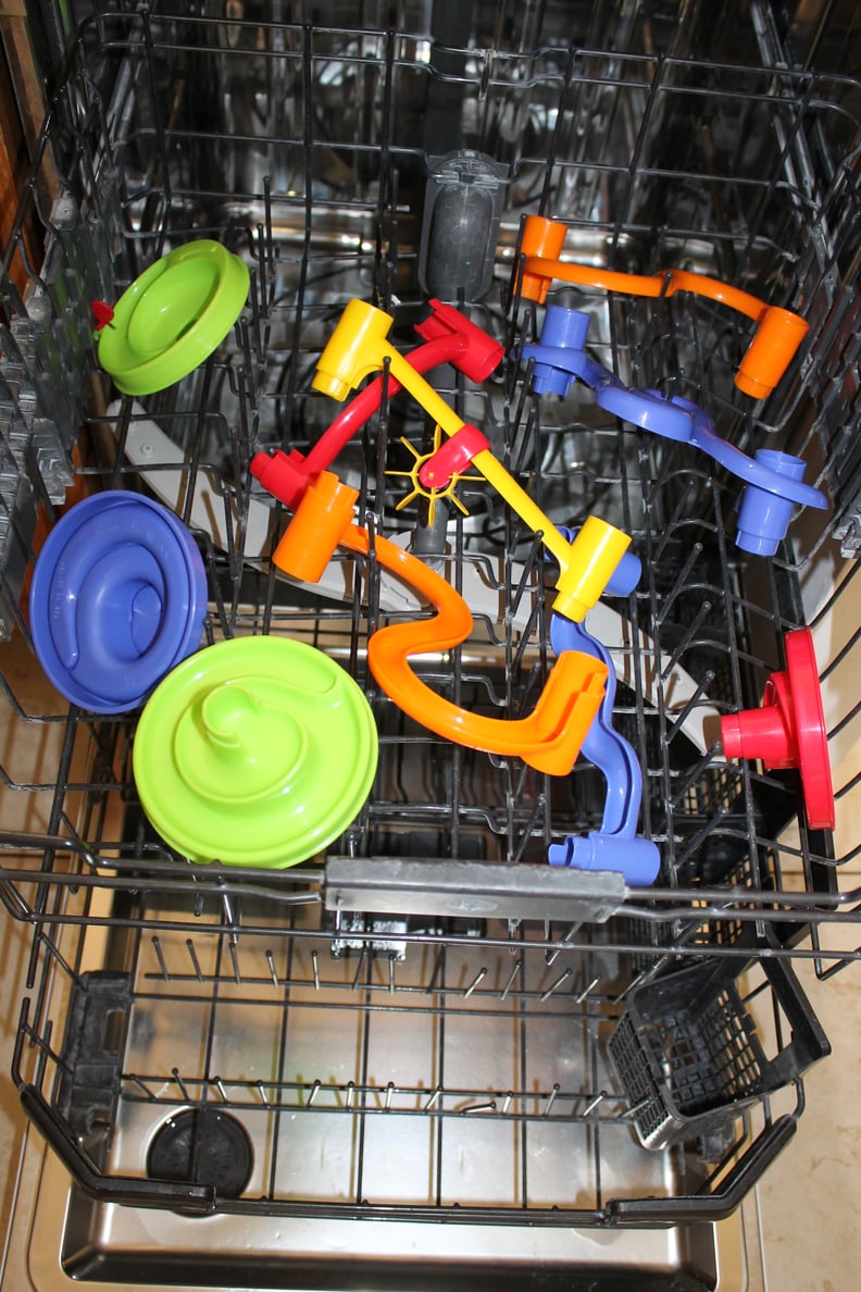 Wash Plastic Toys in the Dishwasher