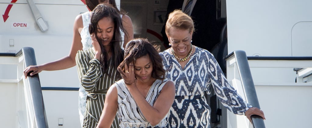 Michelle, Malia, and Sasha Obama in Spain 2016