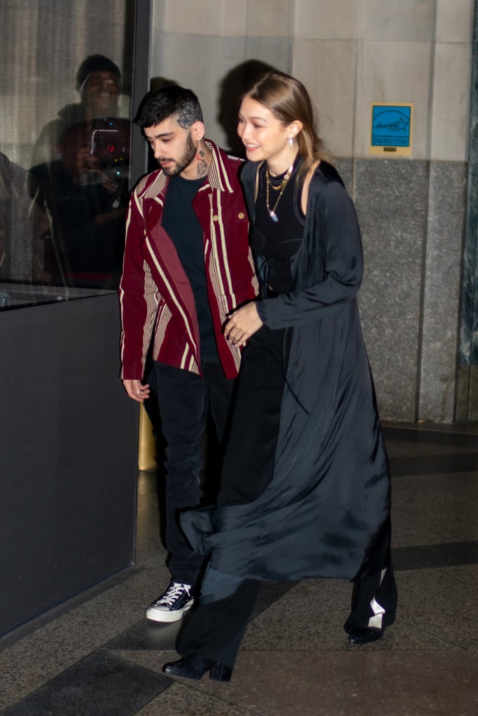 Gigi Hadid's Silver Mini Bag With Zayn on His 27th Birthday