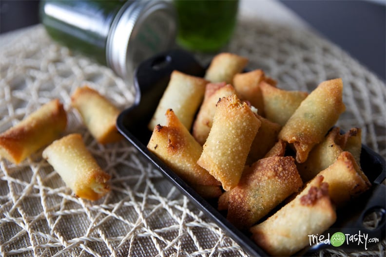 Mini Pepper Jelly Egg Roll Bites