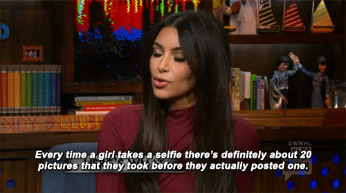 On the truth about selfies: