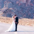 This Couple Checked Out a Ghost Town Before Heading to Their Vegas Reception