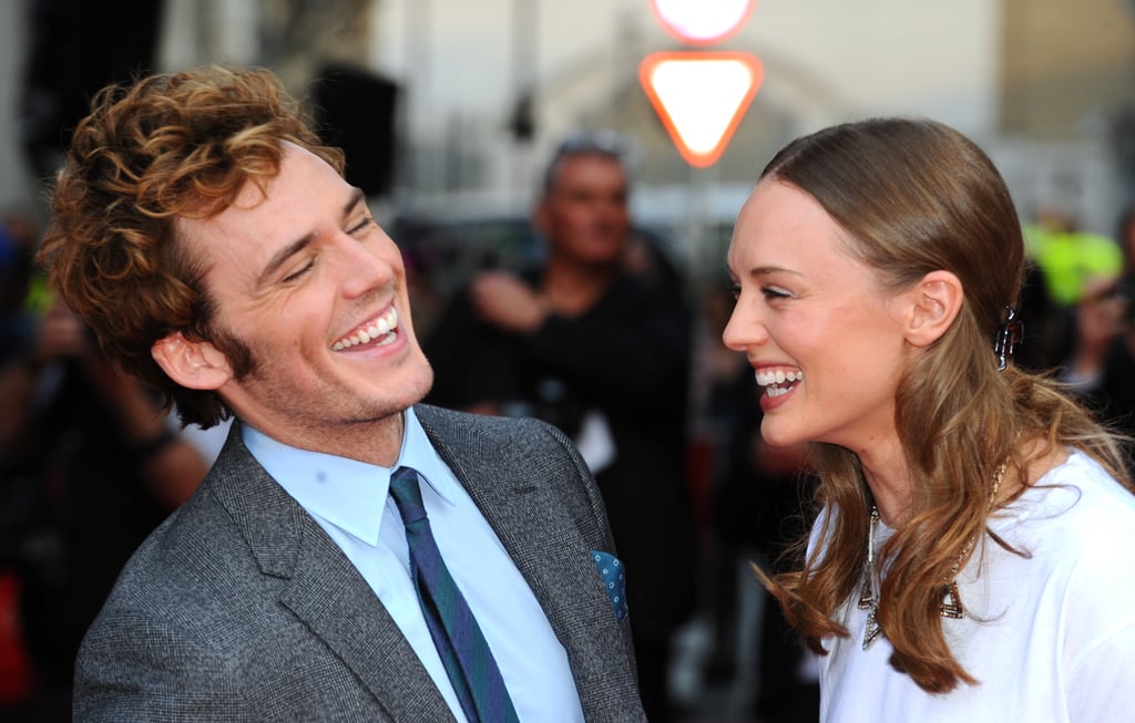 Sam Claflin and Laura Haddock Cute Pictures