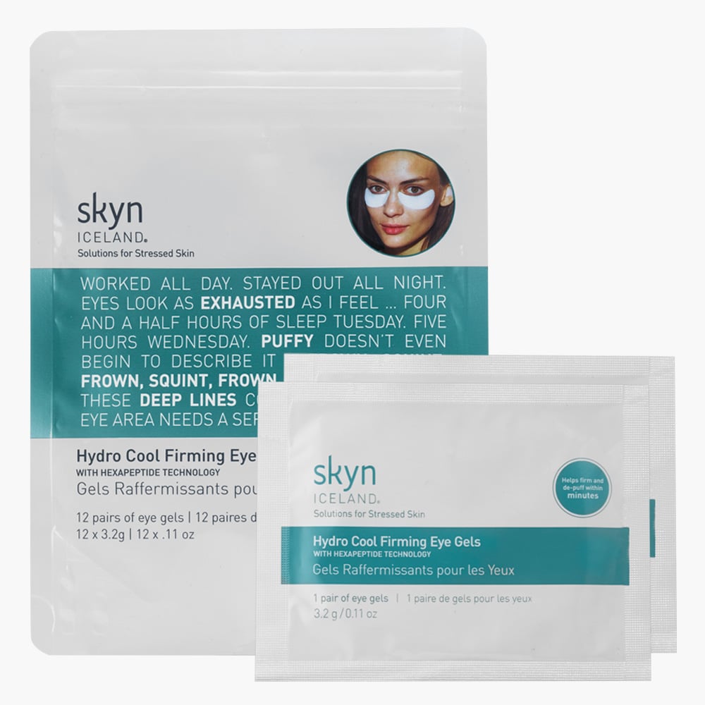 The Skyn Iceland Hydro Cool Firming Eye Gels Kristen Bell and Dax