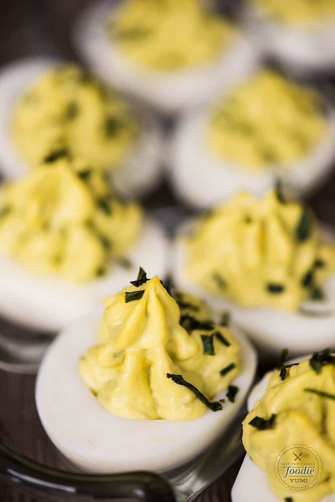 Avocado Deviled Eggs