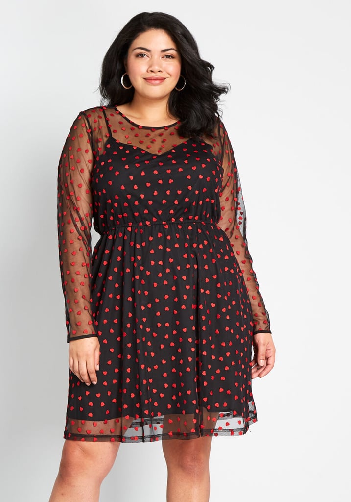 Dazzle Do It Dotted Dress Best Plus Size Dresses 2020 Popsugar 