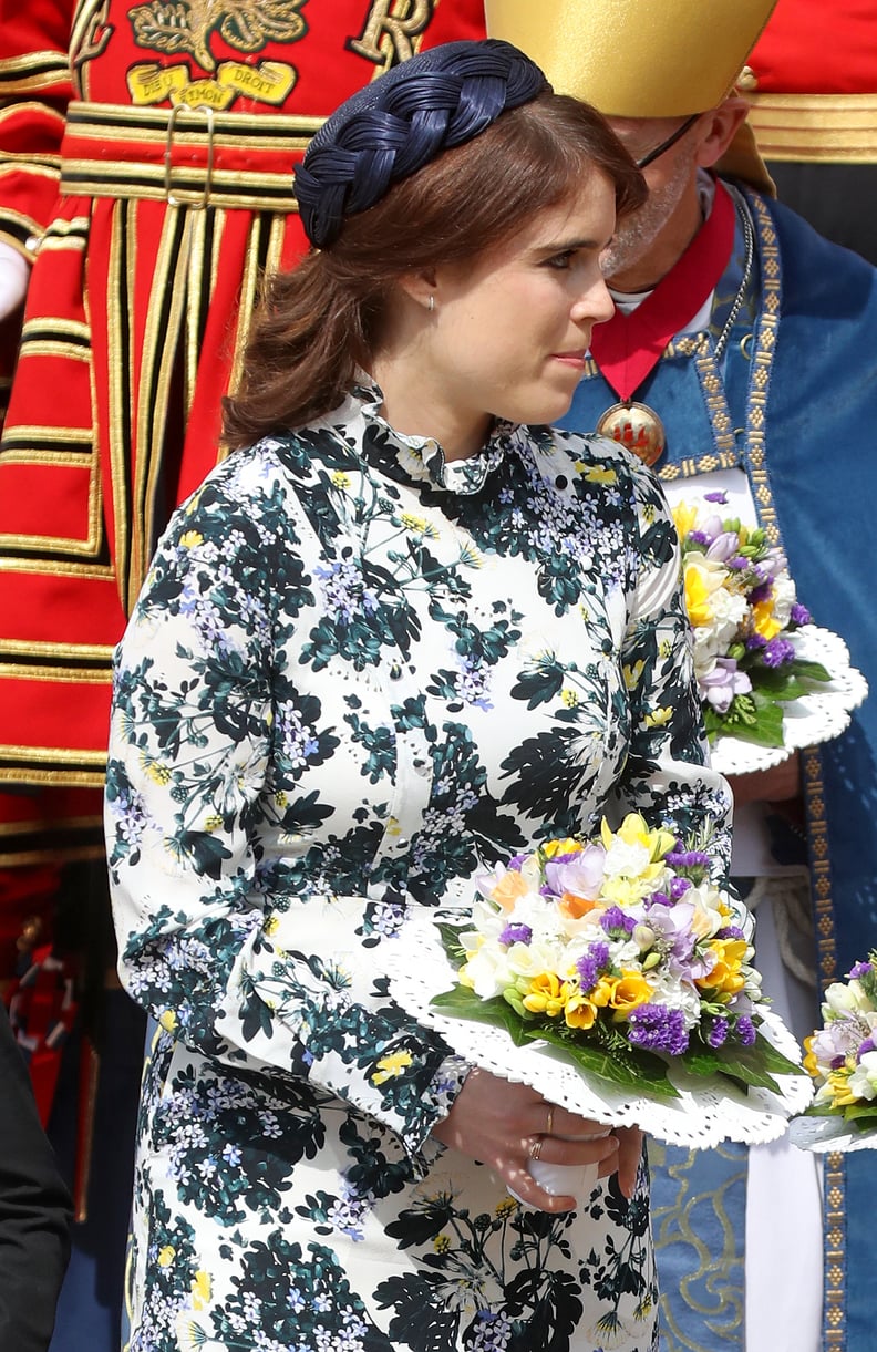 Princess Eugenie at the Royal Maundy Service in 2019