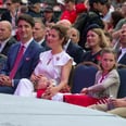 Justin Trudeau's Son Sleeps, Chugs Bottle During Canada Day Celebrations