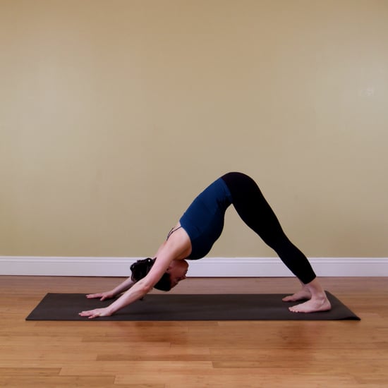 Downward Dog Push Up Popsugar Fitness