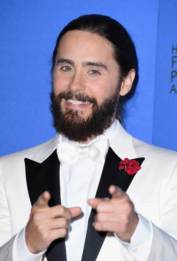 Jared Leto Man Braids Golden Globes Jared Leto Man Braids Golden Globes
