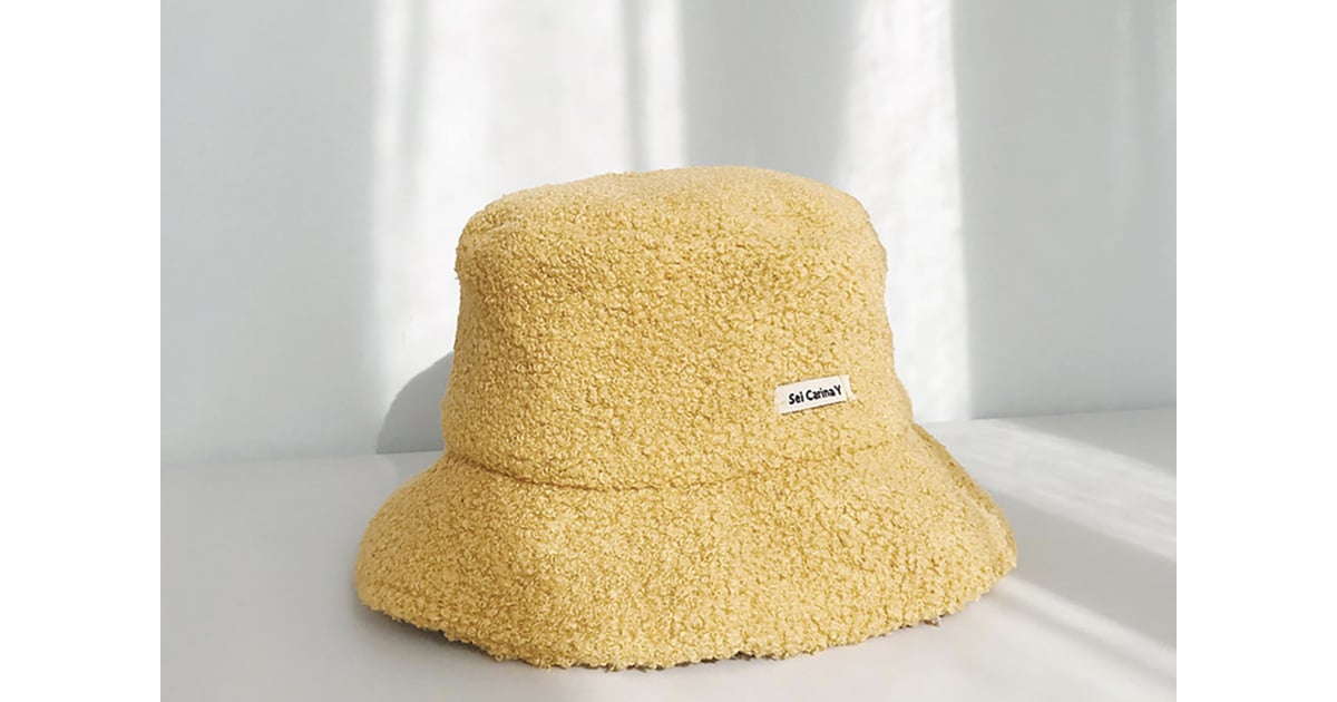 Yellow Bucket Hat | Fuzzy Bucket Hats 