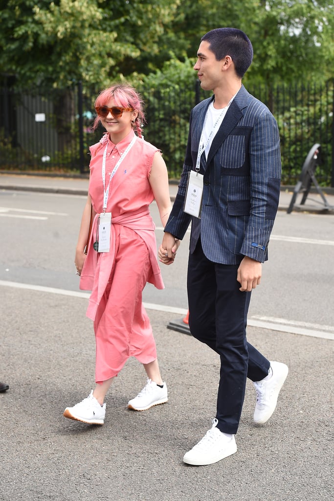 Maisie Williams at Wimbledon, July 2019