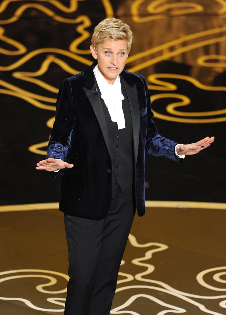Ellen DeGeneres at the Oscars 2014