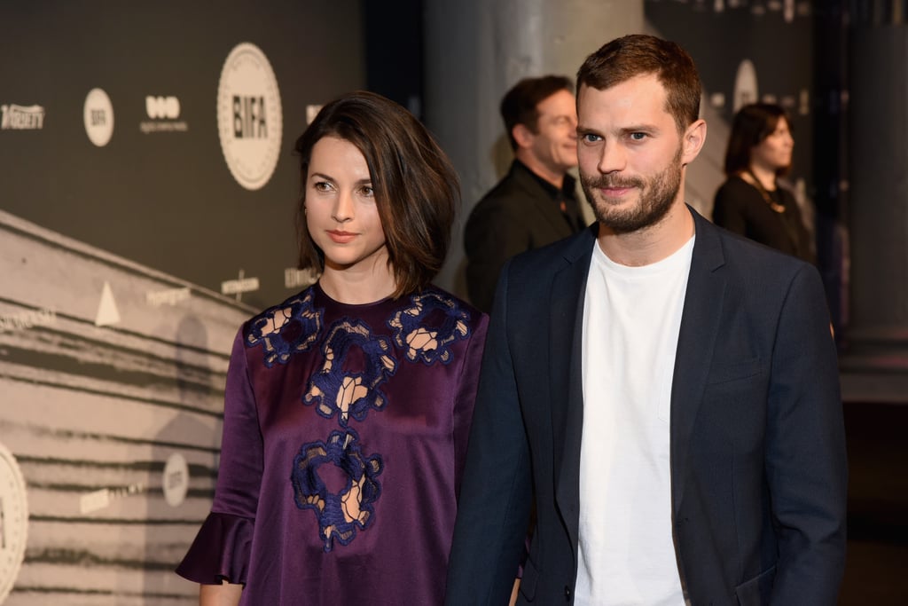 Jamie Dornan and Amelia Warner at British Film Awards 2016