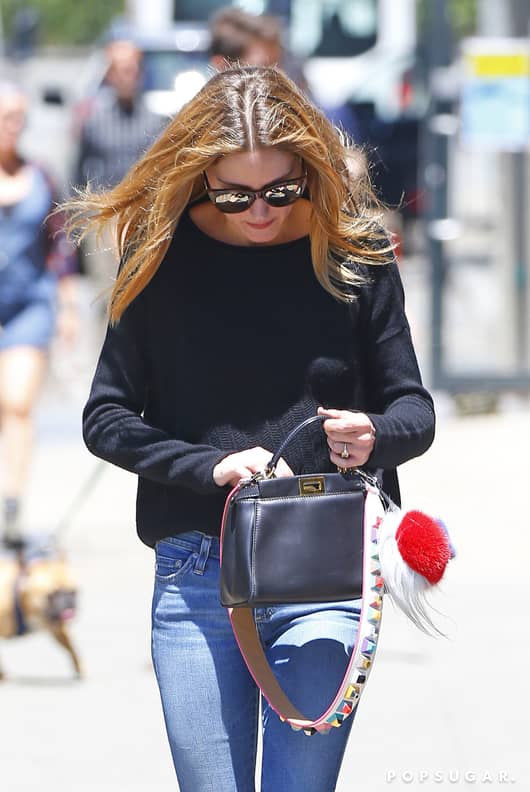 Olivia Palermo Carrying a Fendi Bag June 2016