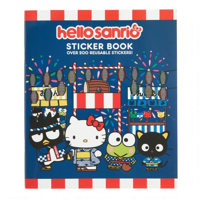 Hello Kitty Omatsuri Festival Sticker Book