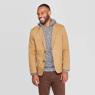 Standard Fit Twill Kenwood Blazer