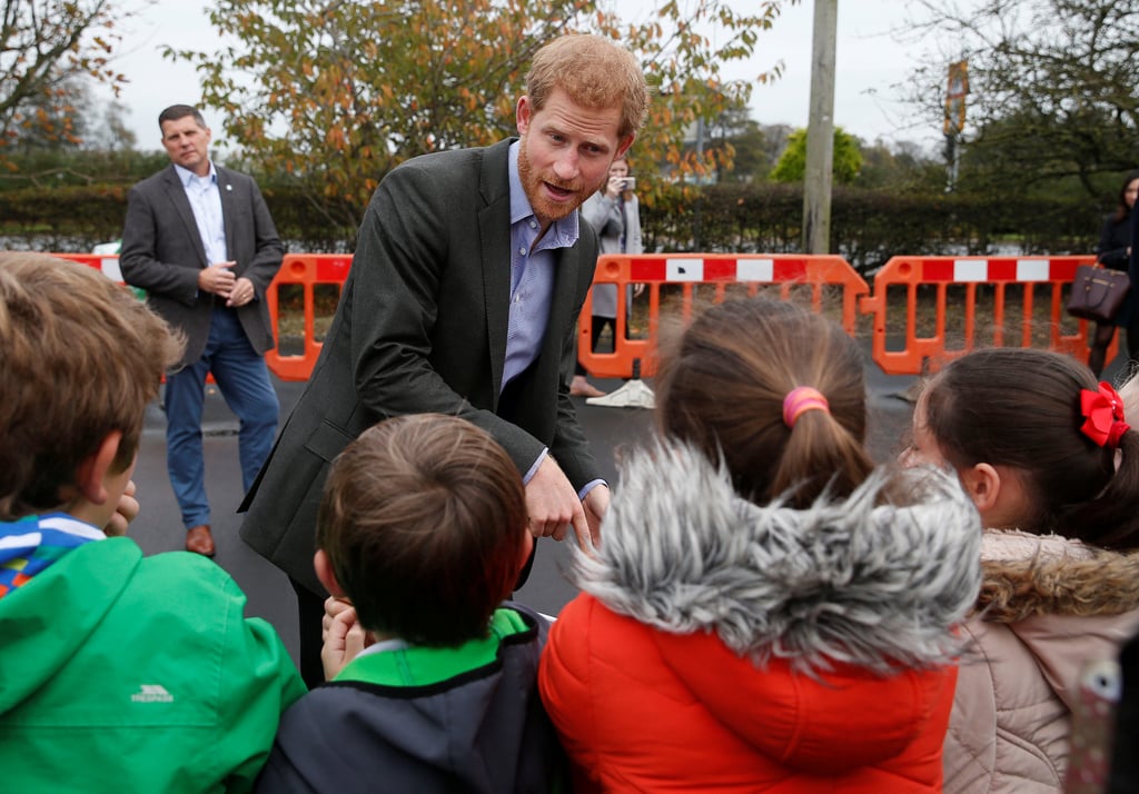 Prince Harry Visits Lancashire Pictures October 2017