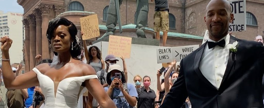 Philadelphia Couple Celebrate Wedding at Protest | Video