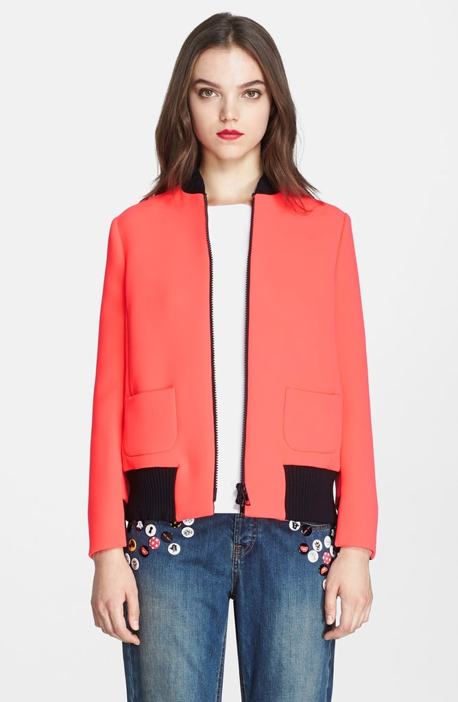 Red Valentino Neoprene Bomber Jacket ($895)