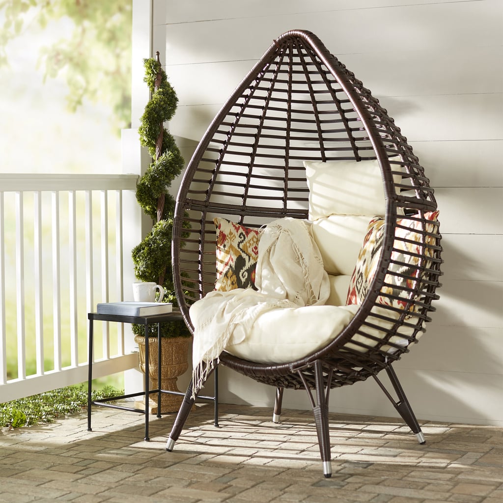 Teardrop Patio Chair with Cushions