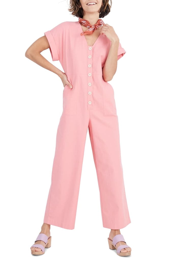 Madewell Button-Front Day Jumpsuit