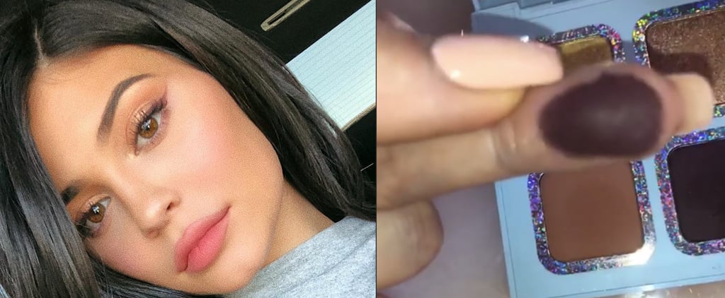 Kylie Jenner Eyeliner Tutorial on Instagram Stories