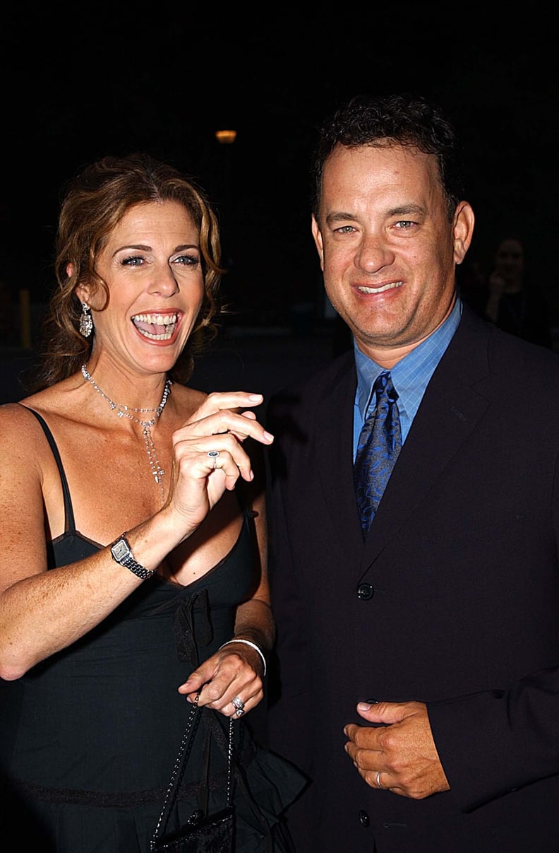 Tom Hanks and Rita Wilson in 2001