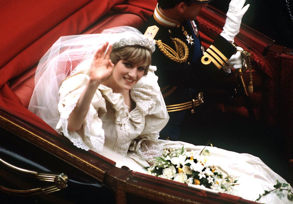 Princess Diana's Wedding Dress Display at Kensington Palace