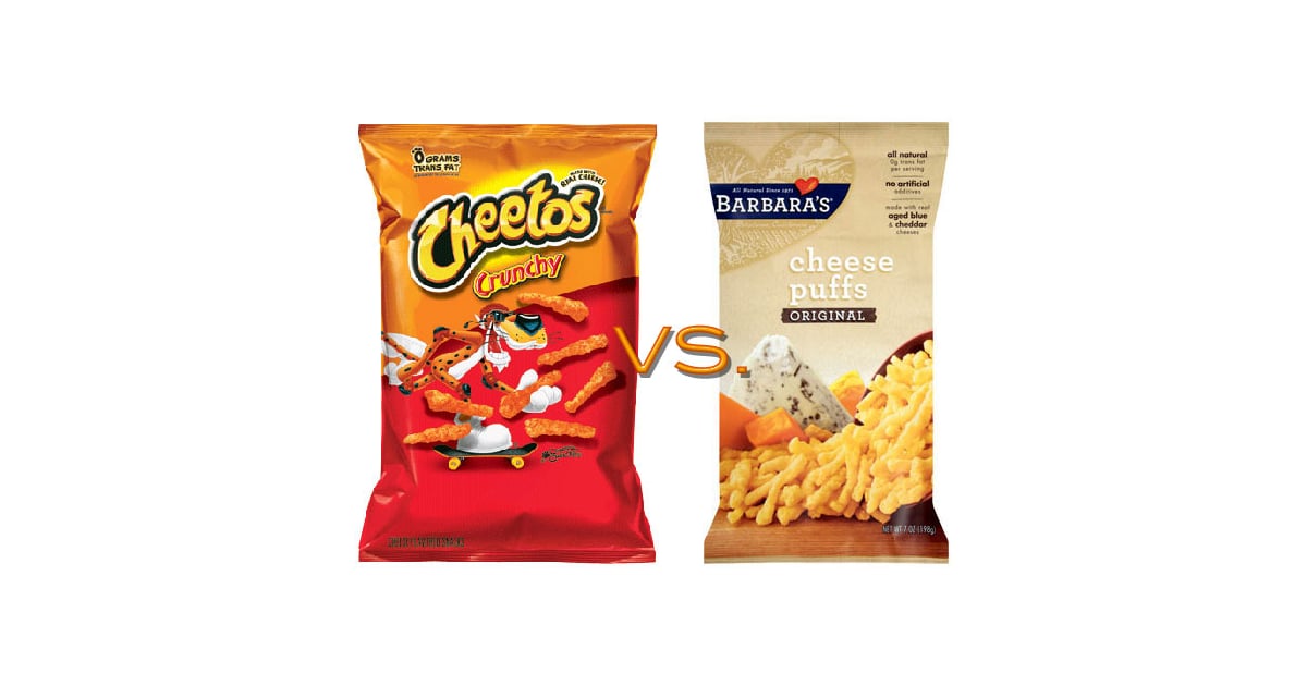 Comparison of Mainstream Snacks and Their Healthy Versions POPSUGAR
