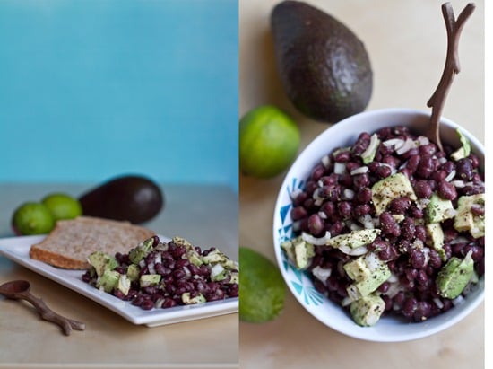 Avocado and Lime Black Bean Salad