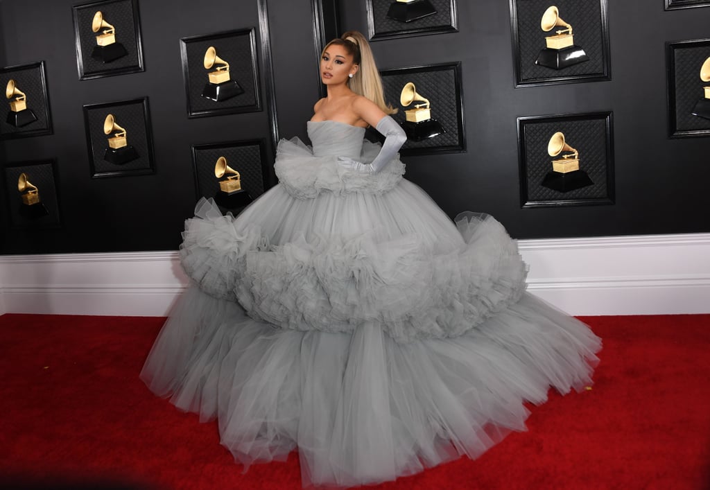 See Photos Of Ariana Grande At The 2020 Grammys Popsugar Celebrity Photo 3