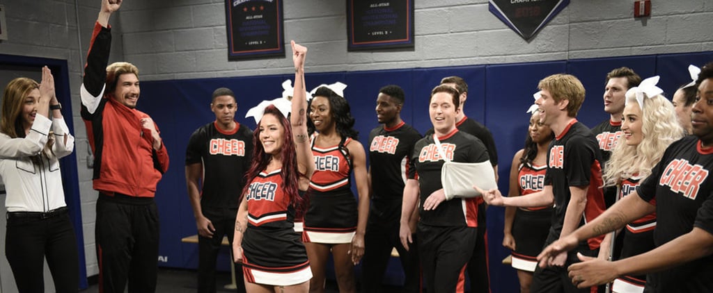 SNL Sums Up the Injuries, Energy, and Excitement of Netflix's Cheer in a Superfunny Skit