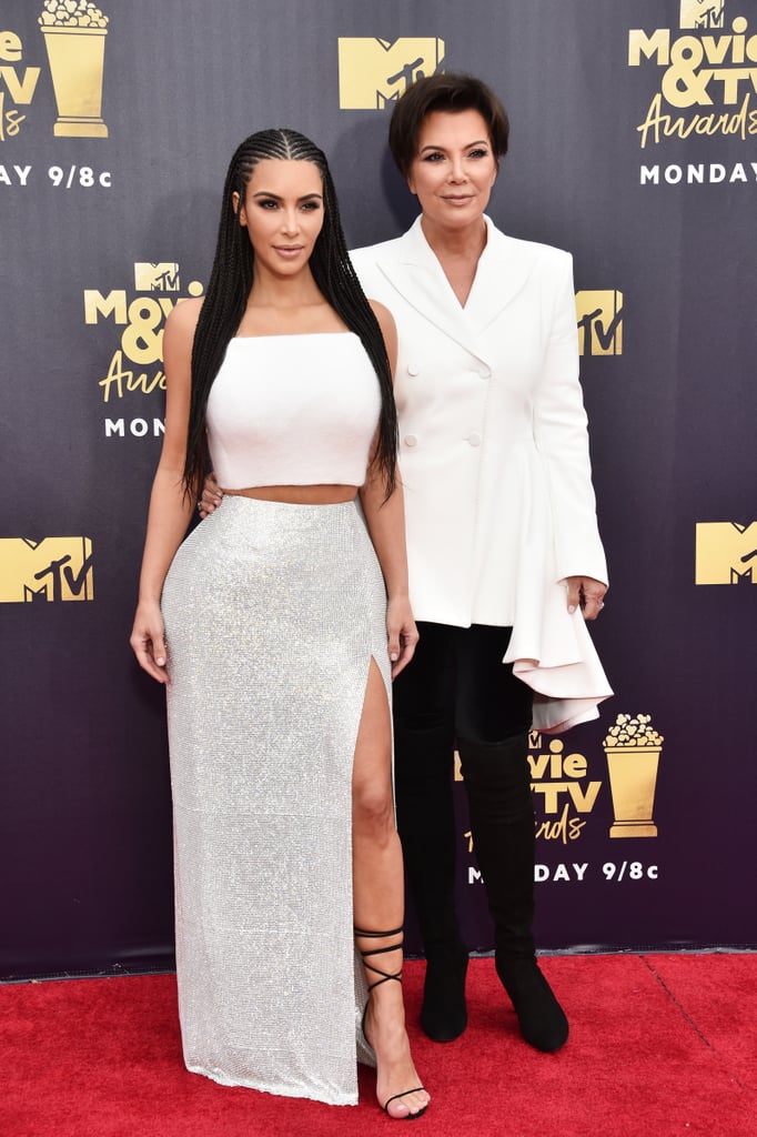 Kim Kardashian at 2018 MTV Movie and TV Awards Pictures