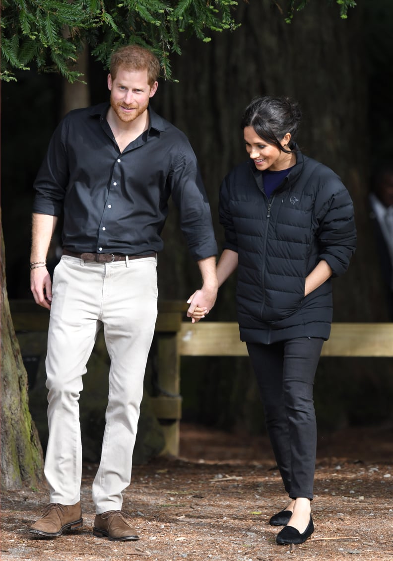 Meghan Wore a Pair of Birdies Flats in New Zealand